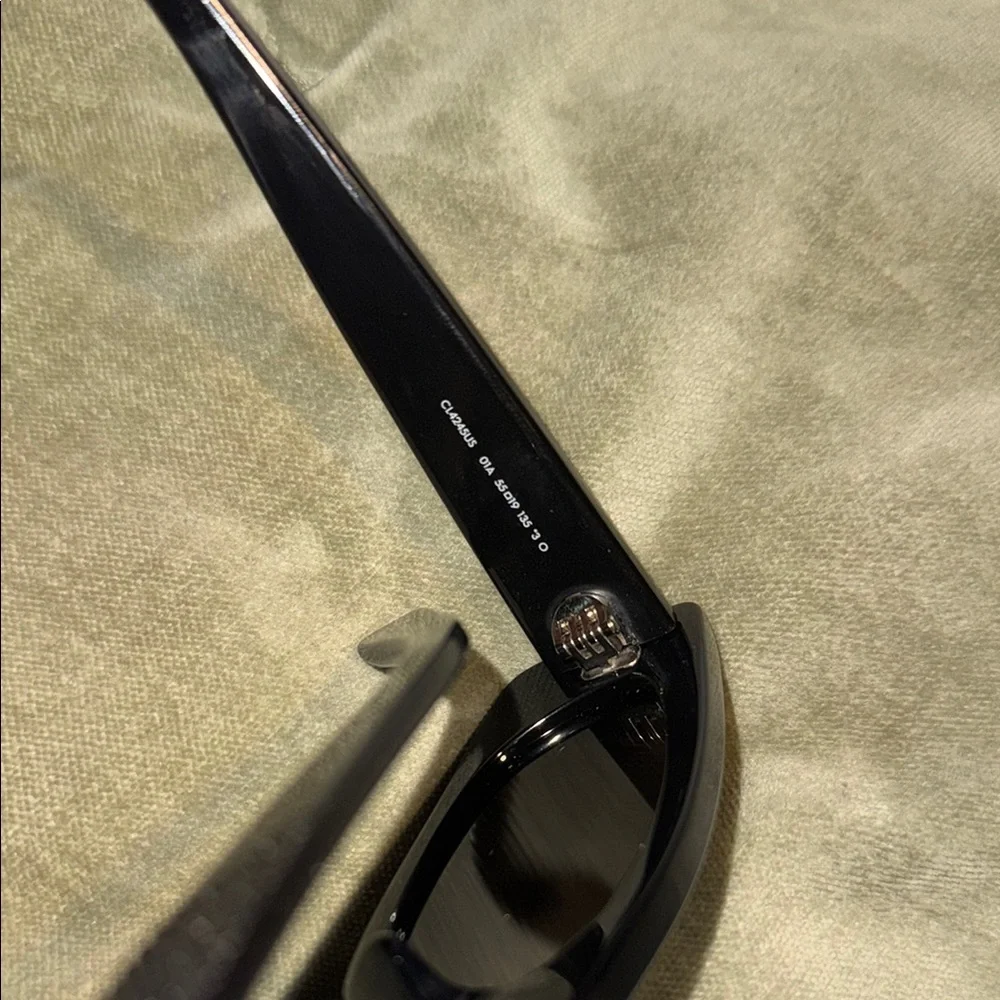 CELINE Black Women's Rectangular Sunglasses